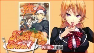 'Food Wars tomo 1 Panini Manga - Shokugeki no soma manga'