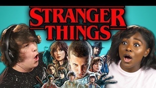 'COLLEGE KIDS REACT TO STRANGER THINGS'