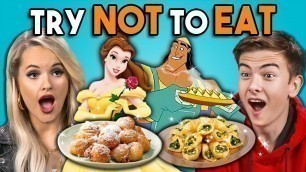 'Try Not To Eat Challenge - Disney Food #2 | People Vs. Food'