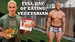 'Vegetarian Bodybuilding-  Full Day of Eating - Pro Natural Bodybuilder Chris Elkins'