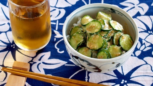 'Barakamon Miso Cucumber (Manga Recipe) | OCHIKERON | Create Eat Happy :)'