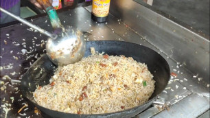 'Best Roadside Chicken Fried Rice | Indian Street Food'