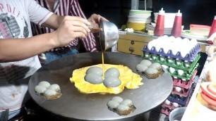 'Vadodara Famous Egg Spanish | Novelty Omelete Center | Egg Street Food | Indian Street Food'
