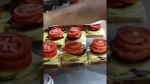 'India\'s A Verry Testy Biggest Sandwich Chizzy | Indian Street Food'