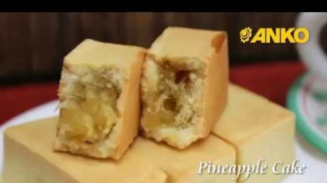 'How To Make Pineapple Cake By ANKO Food Machine ( Nastar Taiwan )'