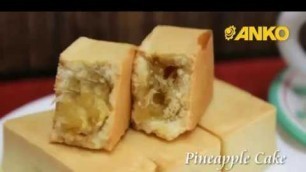 'How To Make Pineapple Cake By ANKO Food Machine ( Nastar Taiwan )'