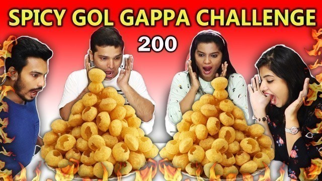 '200 Spicy Gol Gappa Challenge | Most Spicy Golgappa Eating Competition'