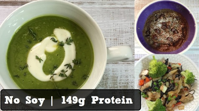 '149g Vegan High Protein | NO SOY, NO MOCK MEAT | Bodybuilding Meal Prep'
