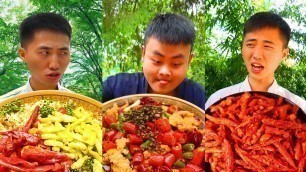 'How Many Spicy Chili Can You Eat? Spicy Food Challenge! TikTok Funny Video | Asian Foods Mukbang'