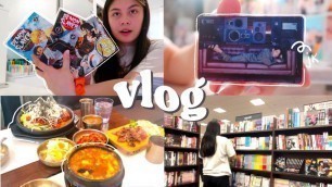 'days in my life vlog: manga haul, BTS album unboxing, korean food, ikea'