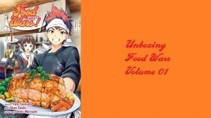 '[UNBOXING] Food Wars, Vol. 01 (Panini/Planet Manga)'