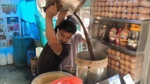 'Famous Hyderabadi Irani Chaiwala | Over 16 Flavors of Tea | Indian Street Food'