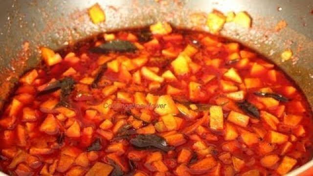 'Instant Mango Pickle Recipe l Cut Mango Pickle l Pacha Manga Achar'