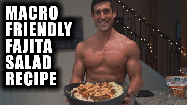 'Bodybuilding Cheap Grocery Haul, Quick and Easy Meal Prep, Fajita Salad Recipe, Disney Meet-Up'