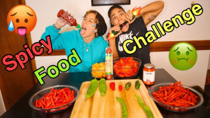 'SPICY FOOD CHALLENGE **CHOKED ON A JALEPENO**'