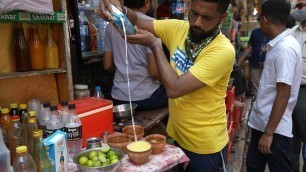 'UNIQUE Summer Drinks of Kolkata | Milk kesar | Indian Street Food'