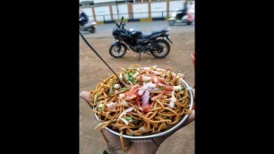 'Veg Chowmein | Indian Street Food | Desi Chowmein'