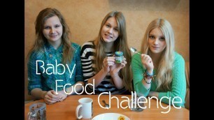 'Baby Food Challenge / Попробуй Детское Питание'