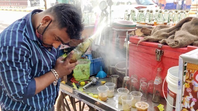 'Sniper Soda | Most Epic Live Soda Opening Skill | Indian Street Food'