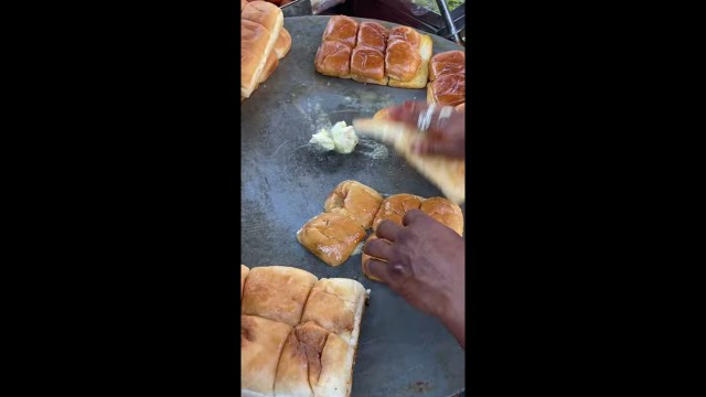 'Pav bhaji| Pav bhaji street food| #indian street food| #street food'