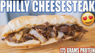 'ANABOLIC PHILLY CHEESESTEAKS | High Protein Bodybuilding Meal Prep Recipe'