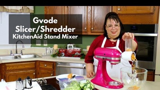 'Gvode Slicer/Shredder Attachment for the KitchenAid Stand Mixer | Review and GIVEAWAY!'
