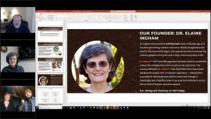 'EAT Webinar with Dr. Elaine Ingham & Soil Food Web Professionals'