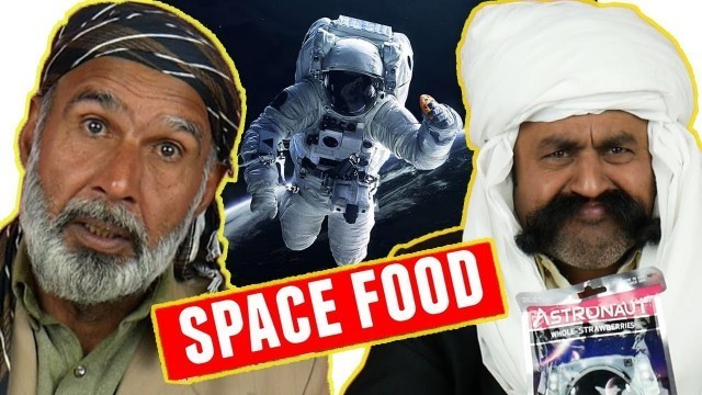 'Tribal People Try Astronaut Food {NASA Food}'