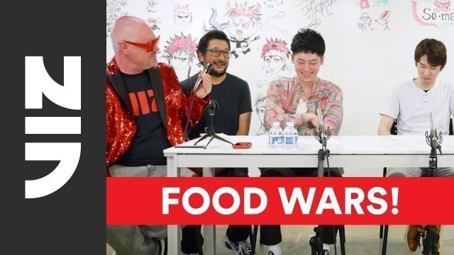 'Food Wars! Panel with Yuto Tsukuda and Shun Saeki | VIZ'