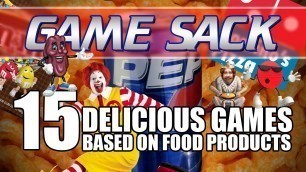 '15 Delicious Games Based on Food Products - Game Sack'