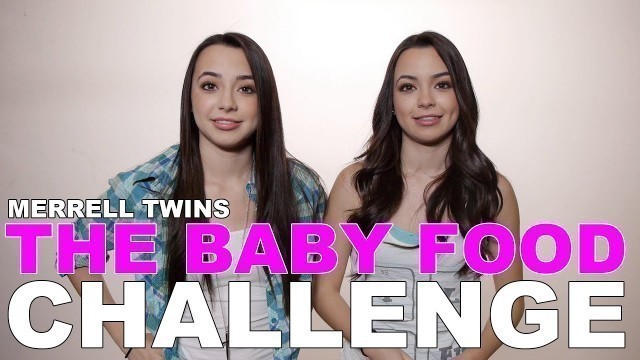 'Baby Food Challenge - Merrell Twins'