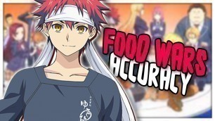 'How Accurate is Food Wars (Shokugeki No Soma) 12 Days of Anime - Day 1'