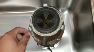 'Garbage Disposal Humming? Not Working? Clogged? You can FIX it!'