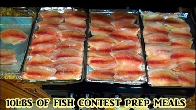 'BODYBUILDING Contest meal Prep | 10Lbs Of Fish \"MUSCLEVlog #103\"'