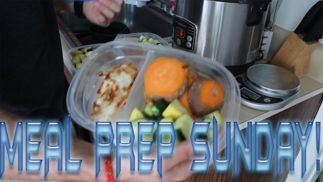 'Fit Life Vlog: BodyBuilding, Meal Prep Sunday!'