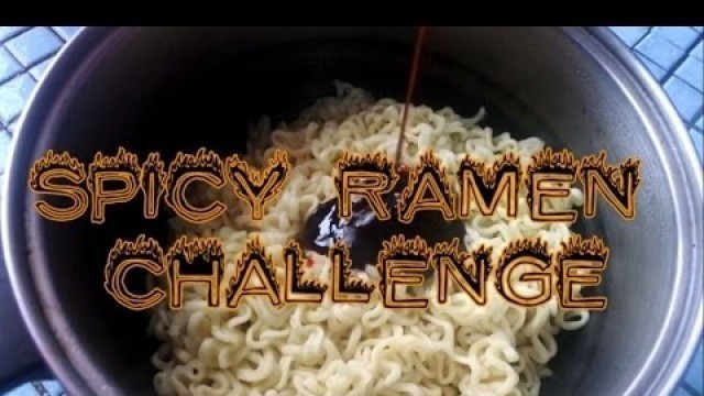 'SPICY RAMEN CHALLENGE with family!'