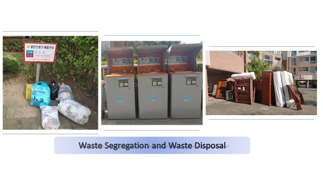 'Living in Korea: Waste Segregation and Waste Disposal'