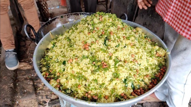 'Famous Chana Poha of Nagpur | Morning Breakfast | Indian Street Food'
