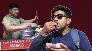 'Best Kathmandu Momo in Hyderabad | Street food Vlog | Kabir Reviews