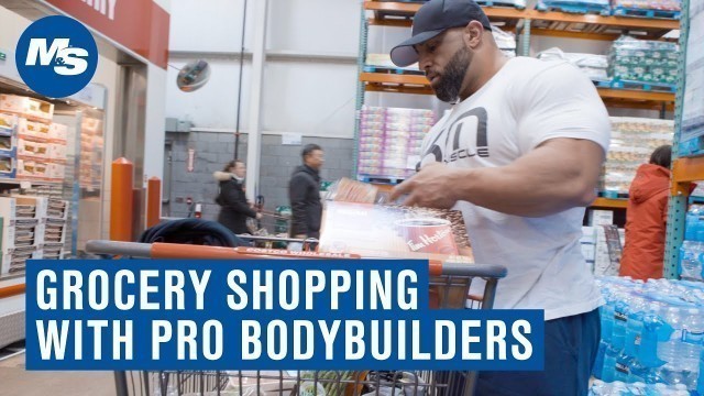 'Grocery Shopping with Pro Bodybuilders | Fouad Abiad\'s Last Off-Season Grocery Trip'