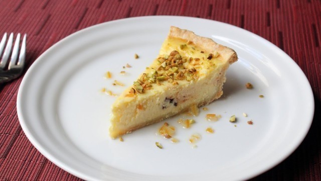 'Ricotta Pie Recipe - How to Make Ricotta Cheesecake'