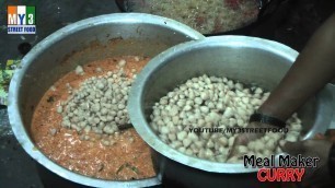 'Meal Maker Curry - Rajahmundry Street Foods - ANDHRA STREET FOOD street food'