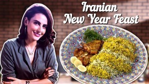 'Iranian New Year Feast By Mandana Karimi | Iranian Food Recipe | Full Course Meal'