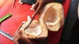 'Coconut Juice | How to Make Coconut Juice | Summer Drinks | Rajahmundry | Jagruti Blood Bank'