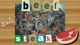'How to make Beef Stake | MARANAO FOODS BY EMS'