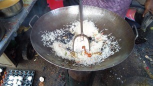 'EGG FRIED RICE: Very Tasty Masala Egg Fried Rice | Mumbai Street Food | How To Make Egg Fried Rice'