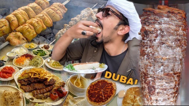 'ULTIMATE DUBAI FOOD TOUR - KING of Iranian BBQ, Best Shawarma & Arabic Manakish in Sharjah UAE'