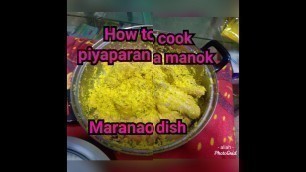 'Maranao Dish How we cook chicken with Niyog'