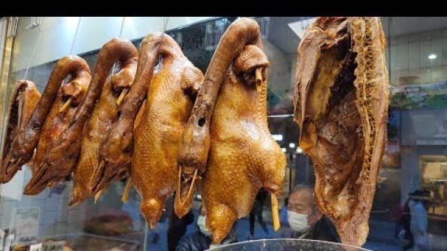 'HongKong Street Food Marinated Goose，Liver，Gizzards，Slice Goose Breast #ASMR   Yum Yum Goose & Co.香港'
