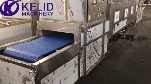 'Tunnel Type Frozen Meat Chicken Microwave Thawing Machine'